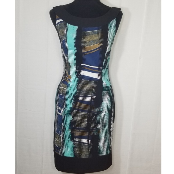connected apparel Dresses & Skirts - NWOT Connected Apparel Sz 6 Multicolored Dress